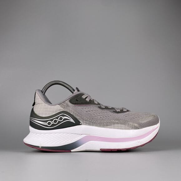 Saucony Endorphin Shift 2 Women’s 7 Grey Pink Road Track Running Trainer Sneaker - Picture 6 of 9